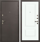 Входная дверь Лекс 1А Вероника-1 Эмаль Белая (панель №55)